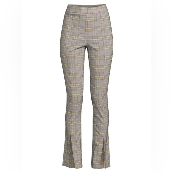 Made from soft stretch fabric, these ankle pants are fitted with slit ankles. - Picture 3 of 4